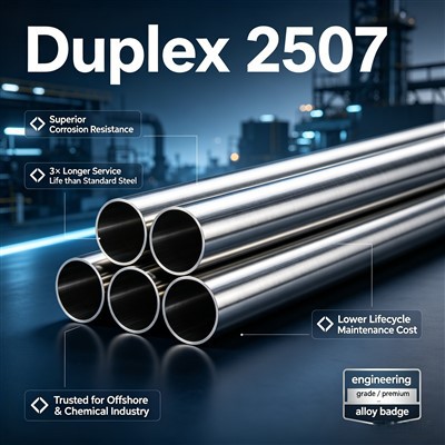 Duplex 2507 Pipe|Pibell Dur Di-staen Super Duplex